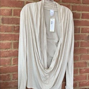 NWT wrap top